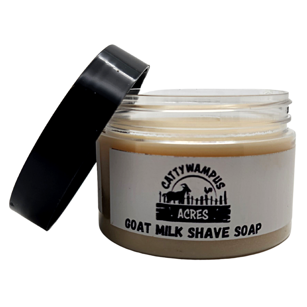 Goat Milk Shave Soap and Shaving Products Cattywampus Acres